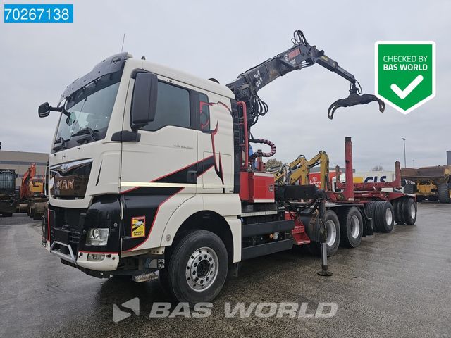 MAN TGX 26.580 6X4 Jonsered 2490 HolzKran Retarder H