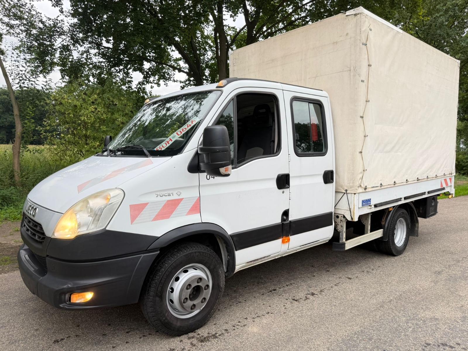 Iveco Daily*70C21*Doka-Pritsche-Plane*Maxi-XXL*3.0 HPI