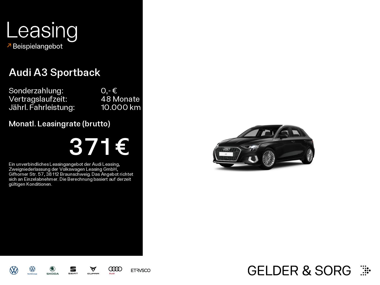 Audi A3 Sportback 35 TDI Advanced LED*Vir*Navi*Sound