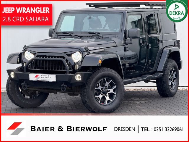 Jeep Wrangler 2.8 CRD Unlimited Sahara LED AHK AUTOM.