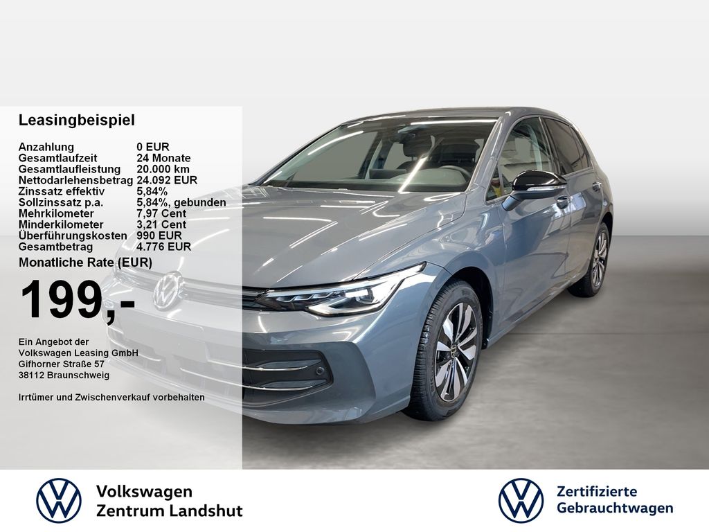 Golf VIII Goal 1.5 TSI ACC AHK DynLicht KlimaA