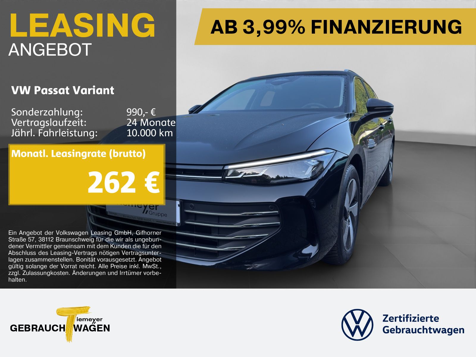 Volkswagen Passat Variant 1.5 TSI DSG BUSINESS LM17 AHK KAM