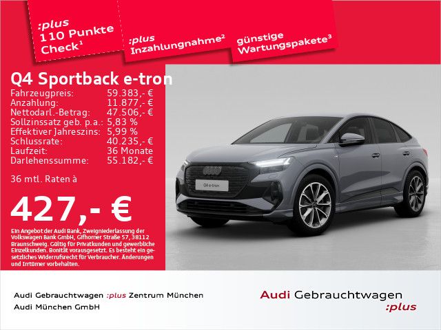 Audi Q4 Sportback e-tron Ambiente-Lichtpaket+ Assiste