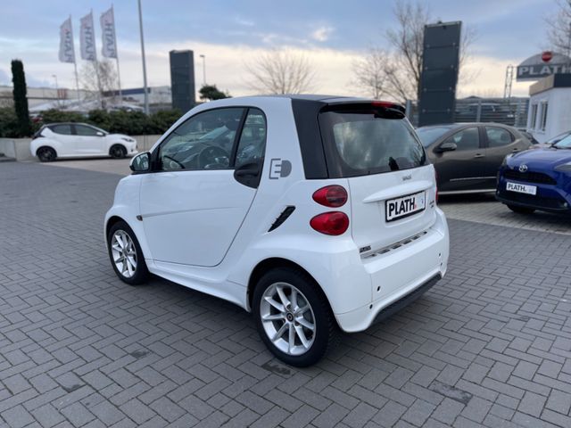 SmartForTwoElectricCoupeWeißAuto
