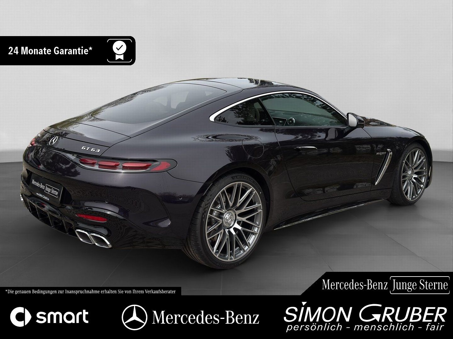 Fahrzeugabbildung Mercedes-Benz GT 63 4M+ AMG Manufaktur Leder/Lack Lift Burm3D