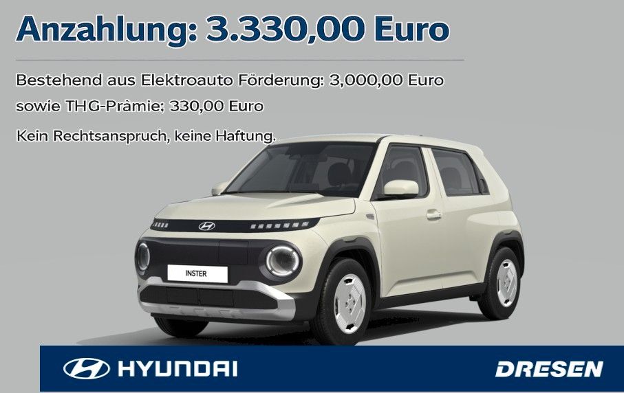 Hyundai INSTER Select I Anzahlung 3330,00 € I 49 kWh I