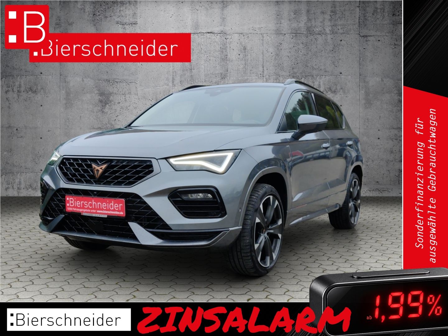 Cupra Ateca 2.0 TSI DSG 4Drive 5-J-GARANTIE KAMERA FUL