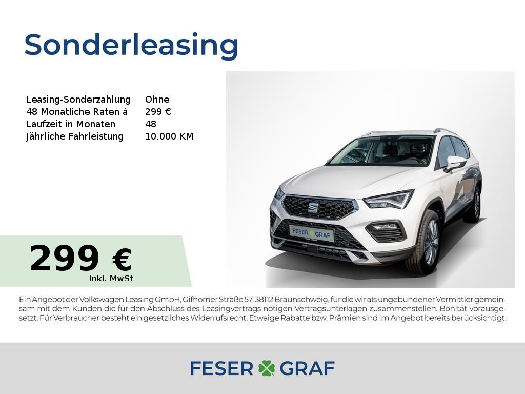Seat Ateca Road Edition 1.5 TSI DSG NAVI/KAMERA/2xPDC