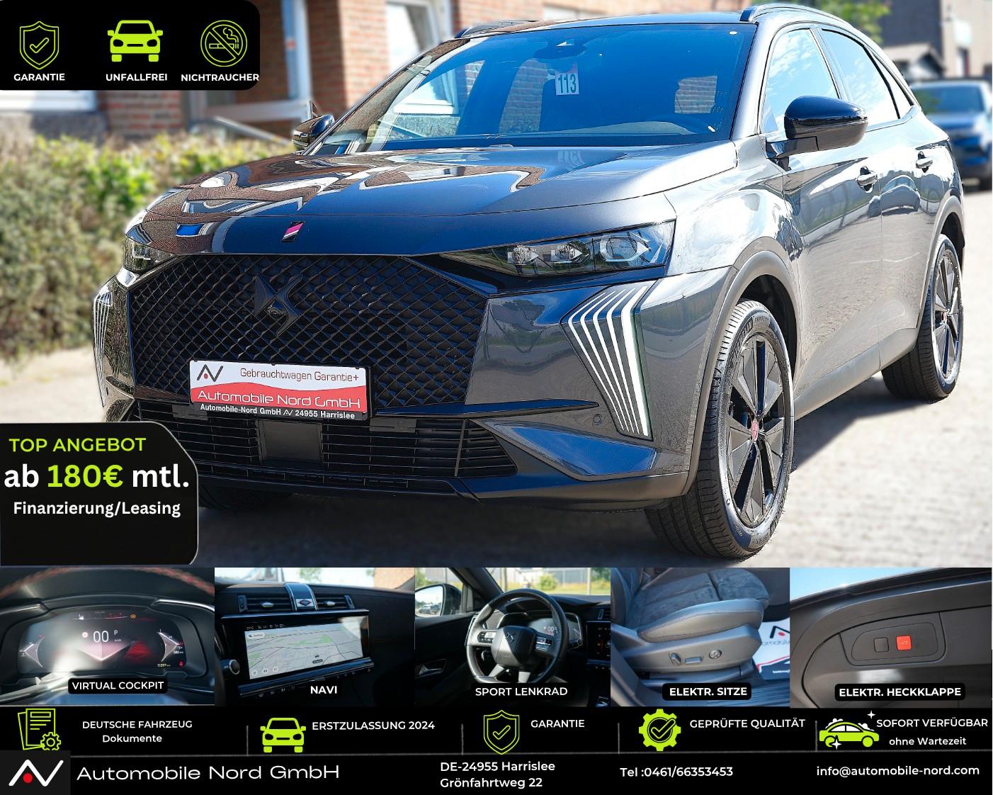 DS Automobiles DS7 1.5 BlueHdi Performance Line + 360 Kamera