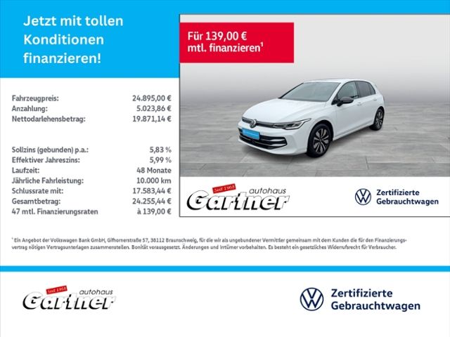 Golf VIII GOAL 1.5 TSI SHZ REAR VIEW PARS ASSIST