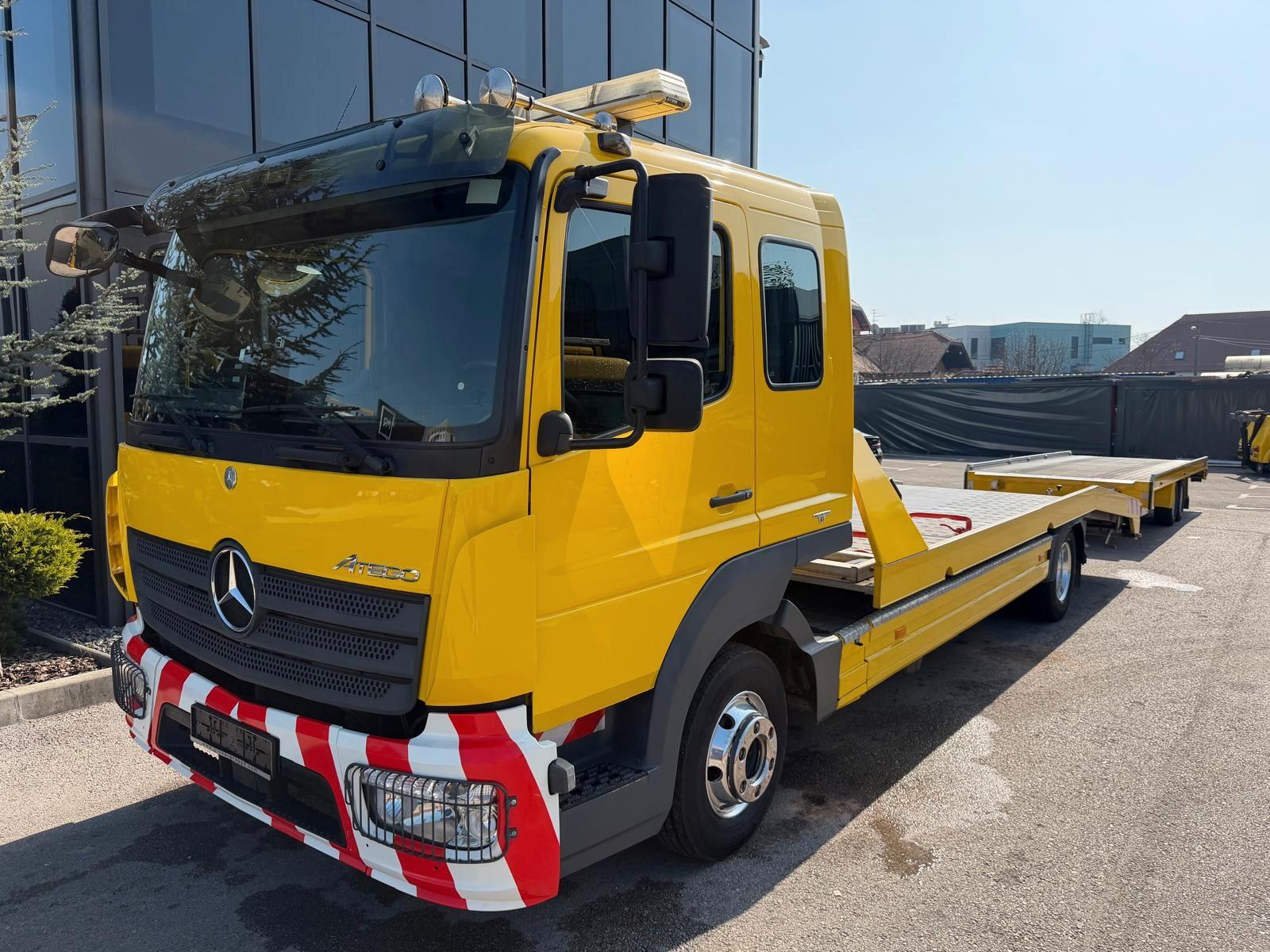 Mercedes-Benz ATEGO 816 DOPPEL KABINE 6.SITZER ALU TISCHER