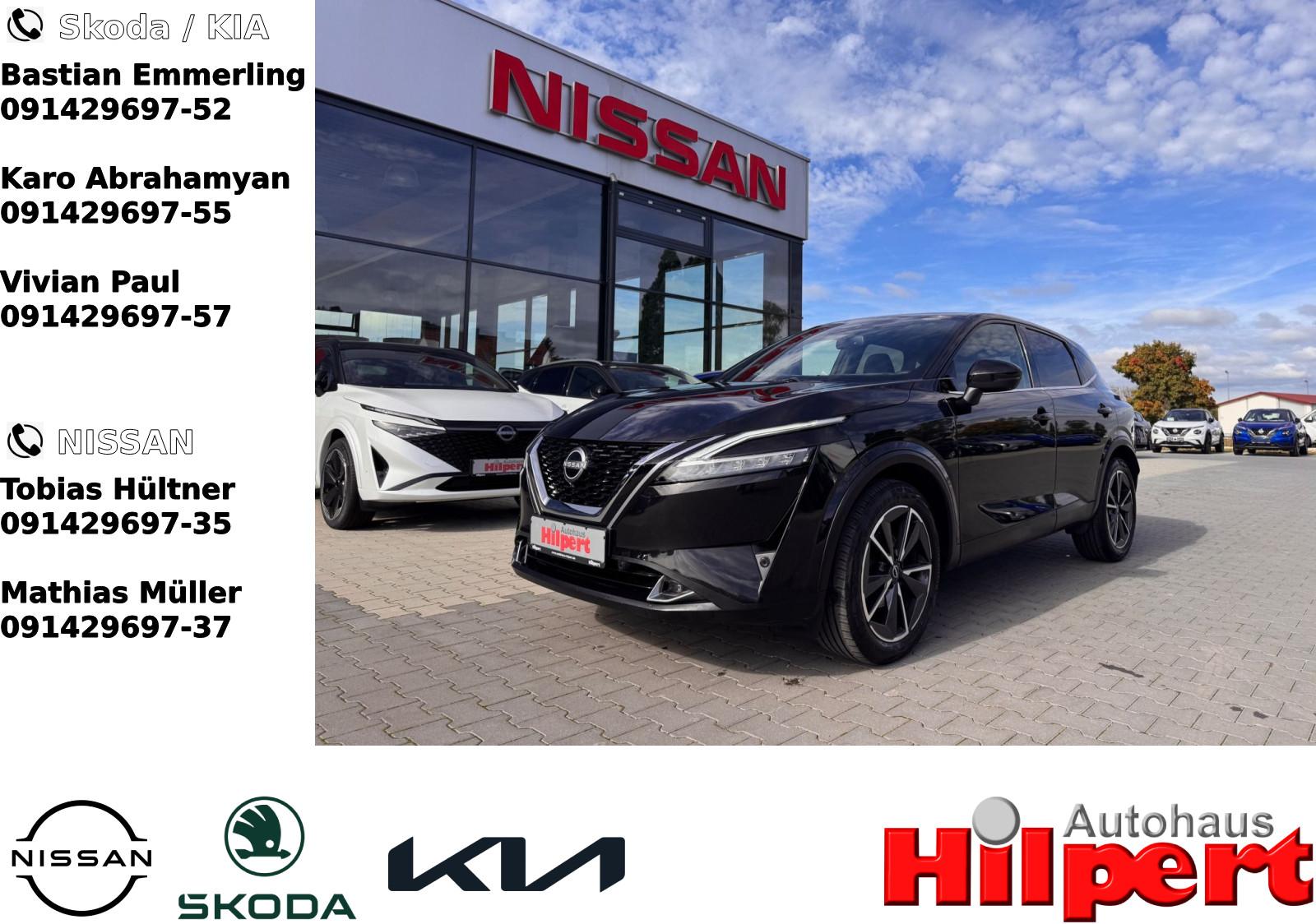 Nissan Qashqai 1.3DIG-T Tekna Xtronic AHK Head-Up 4xKam
