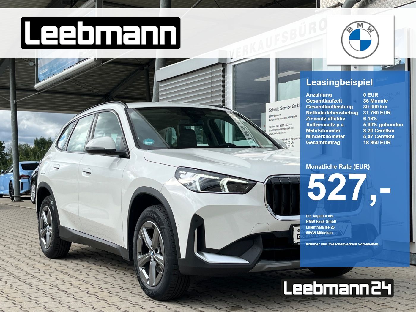 BMW X1 xDrive20d AHK SportSitz 0,49%