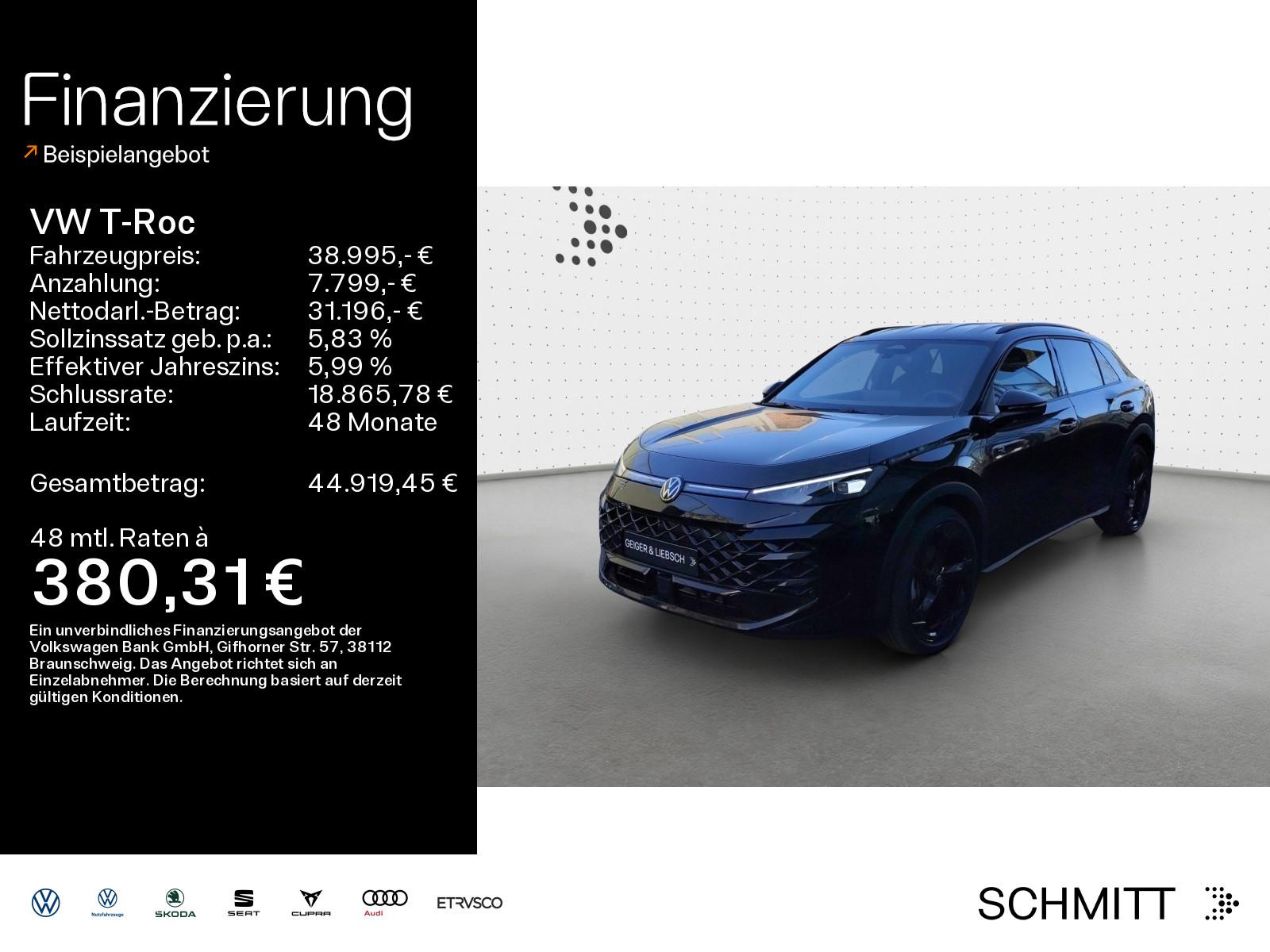 Volkswagen T-Roc R-Line 1.5 l eTSI KAMERA*H&K*IQ.LIGHT*AHK