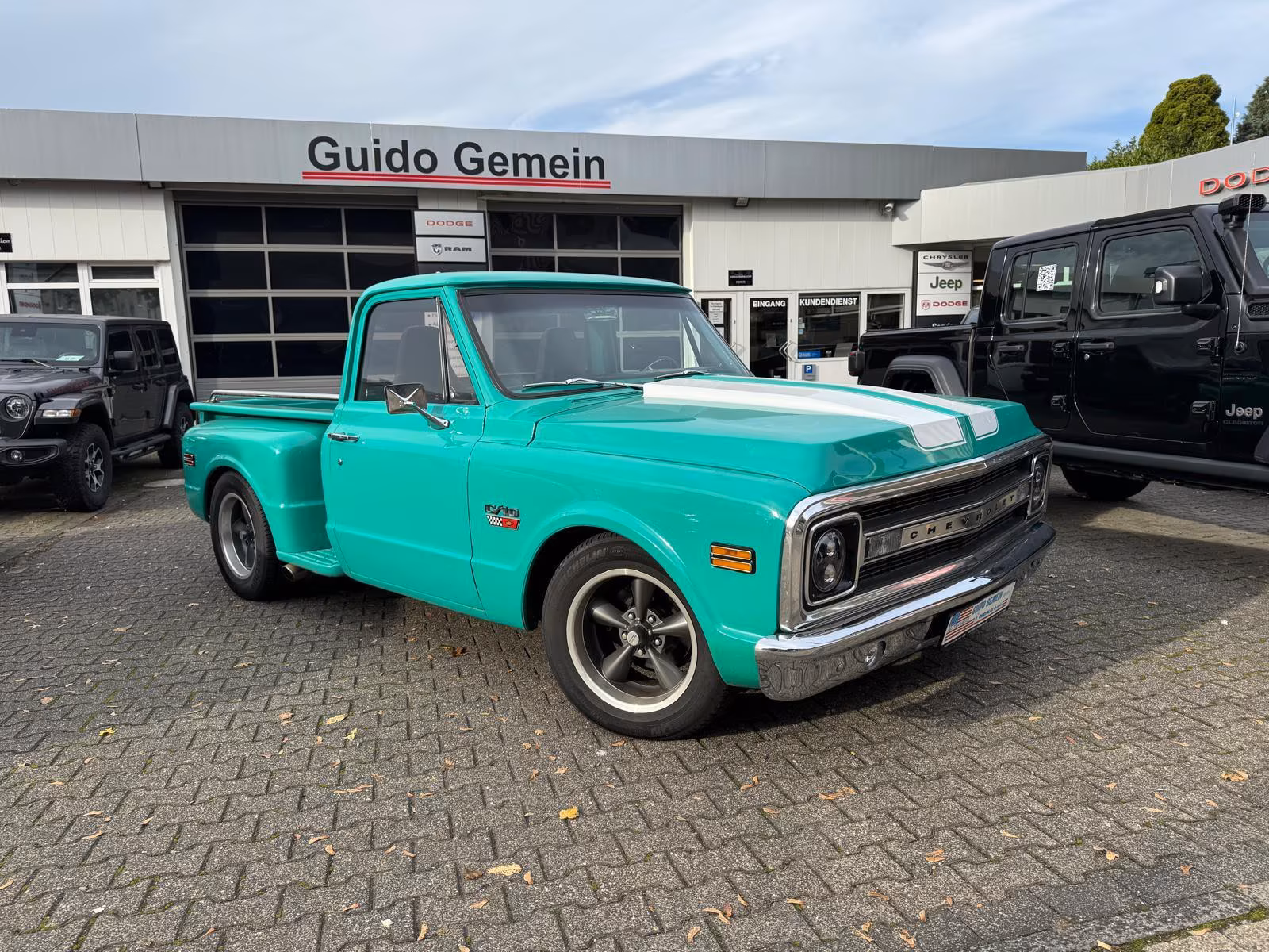 Chevrolet C10 Sidestep V8 Pick-Up Top Zustand H-Zulassung