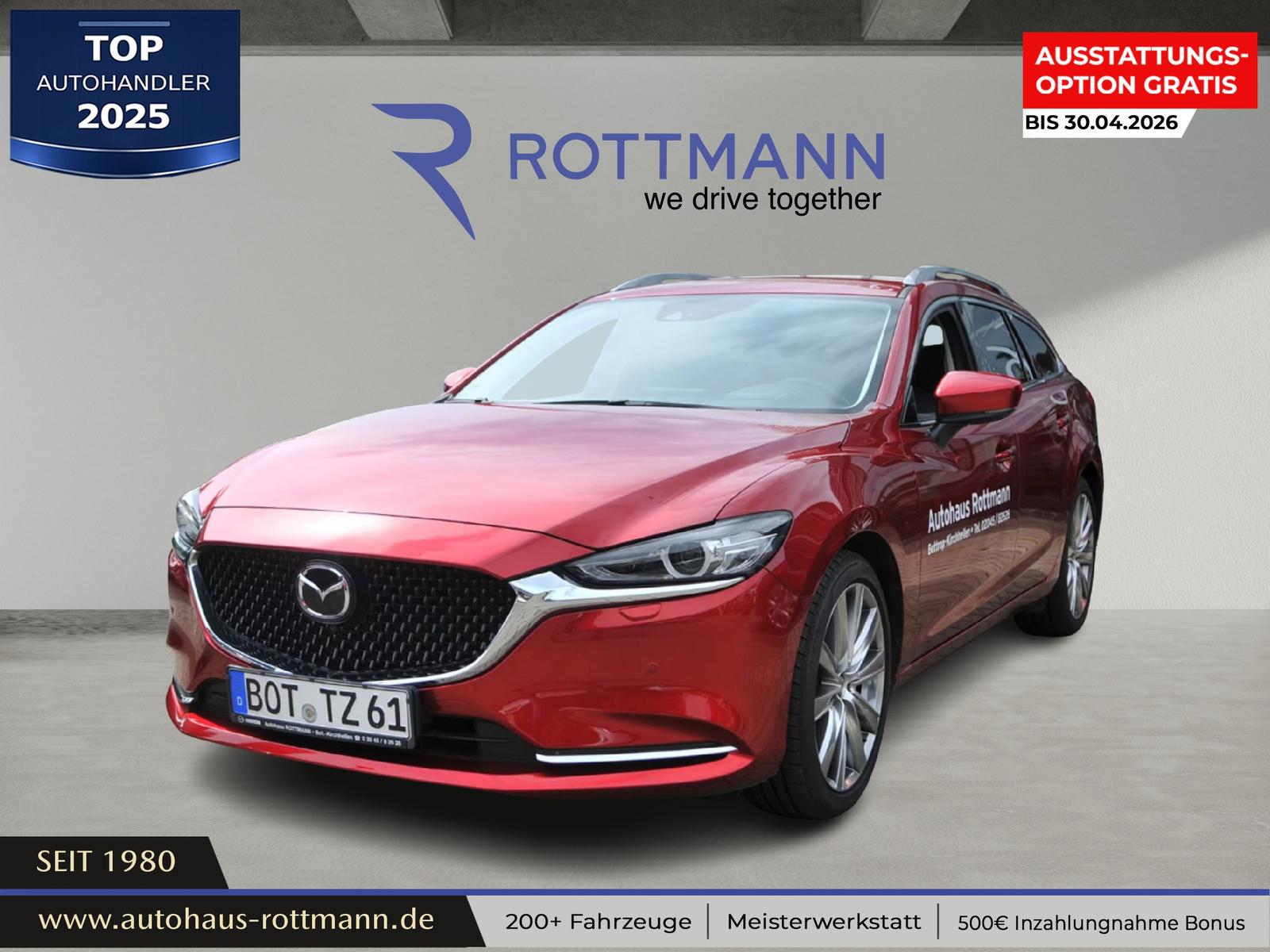 Mazda 6 Kombi 2.0 EXCLUSIVE-LINE | 360° | Leder | BOSE