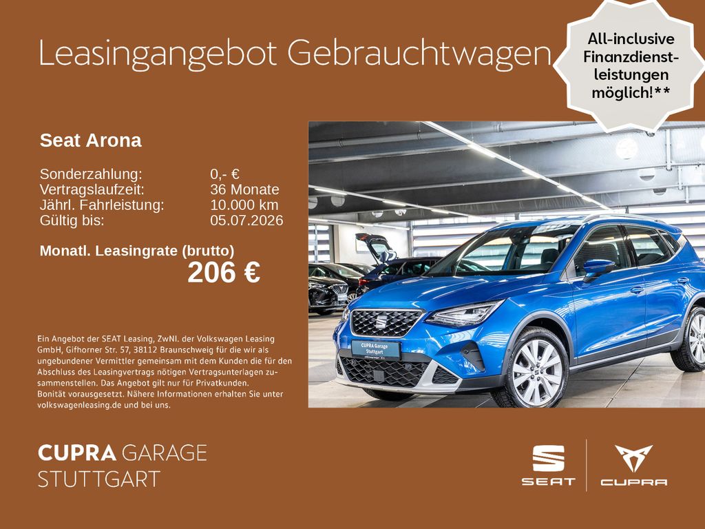 Arona 1.0 TSI Xperience DSG 81 kW