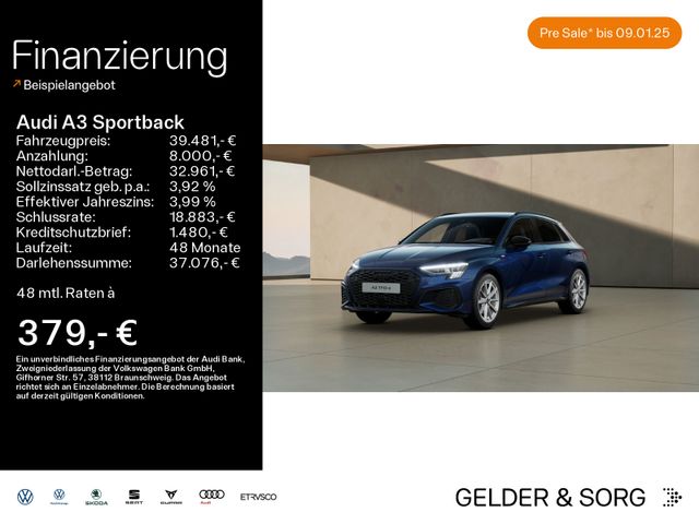 Audi A3 Sportback 40 TFSIe S line AHK*Matrix*Virtual