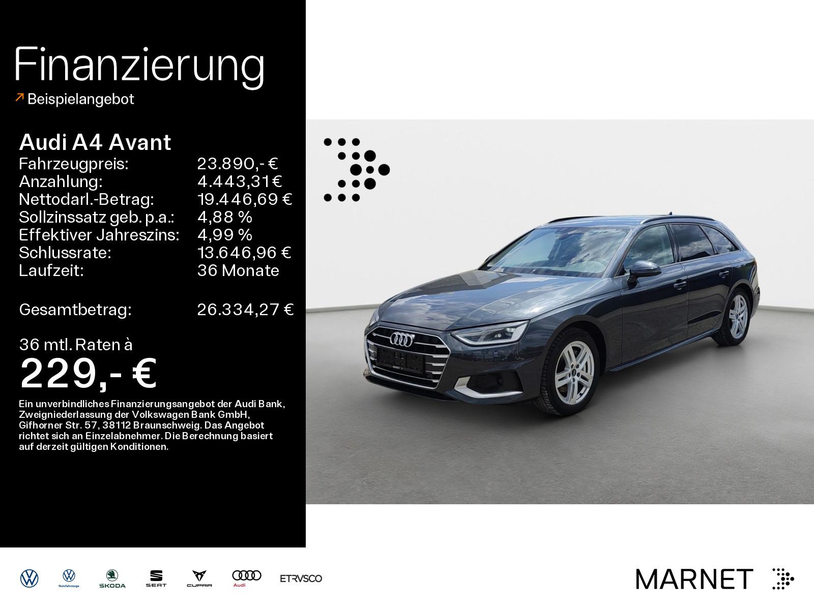 Audi A4 Avant Advanced 40 TDI*Navi*Alu*PDC*Audi Conne
