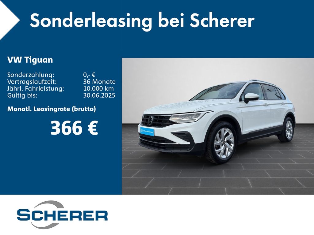 Volkswagen Tiguan United 1.5 TSI AHK PANO KAMERA LED SHZ