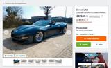 Corvette C5 Schnäppchen Widebody Targa erst 47 tkm - Corvette C5