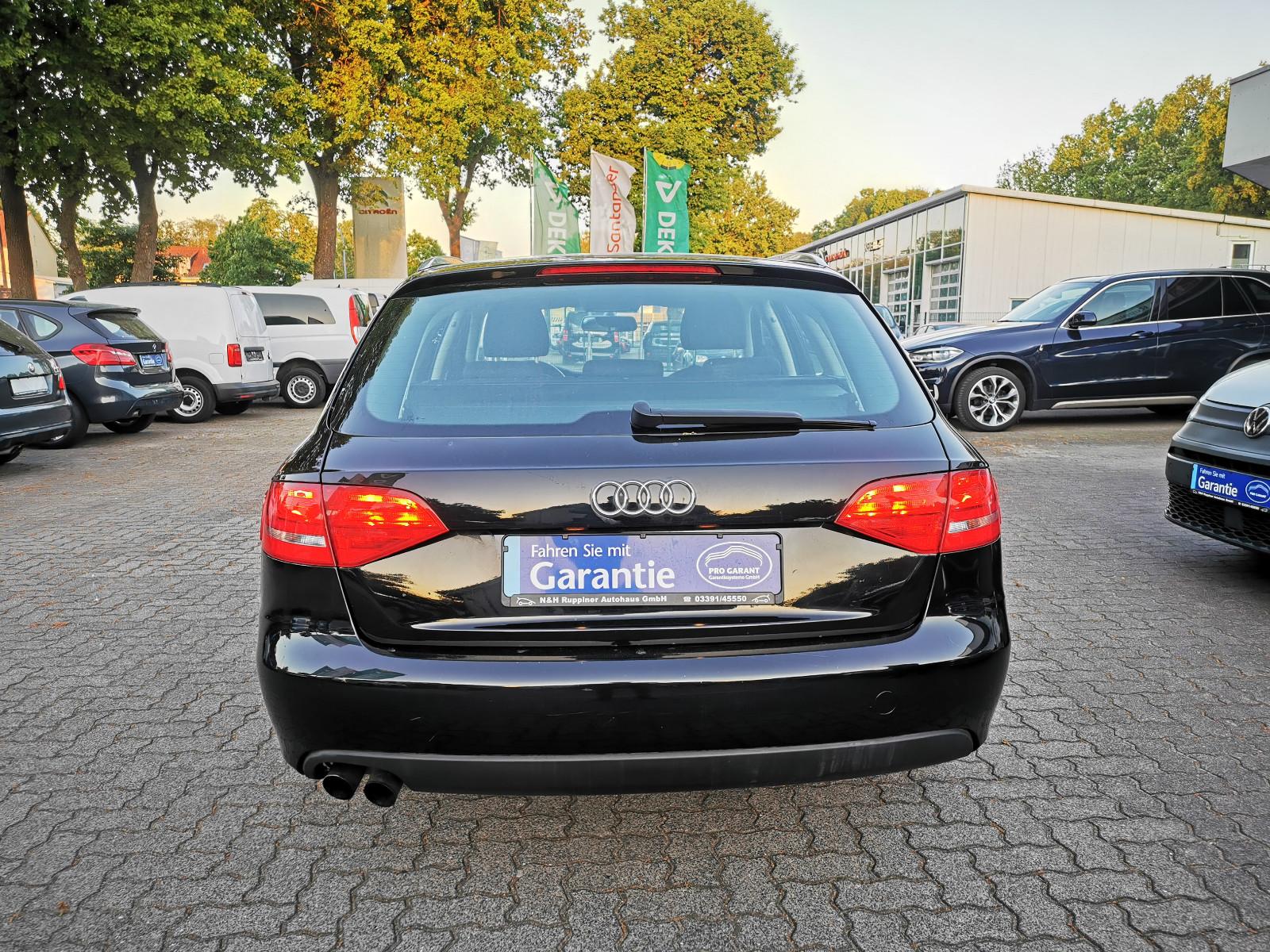 Audi A4 2010 — engine 1.798 cm³, 160 HP (118kW)