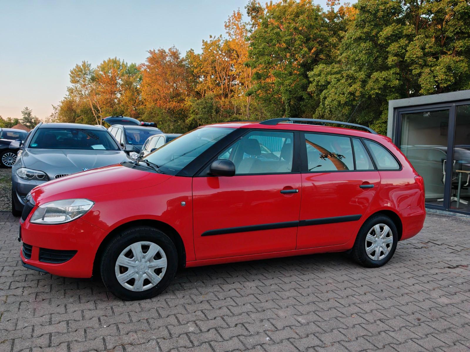 Skoda Fabia 2011 — вигляд ззаду