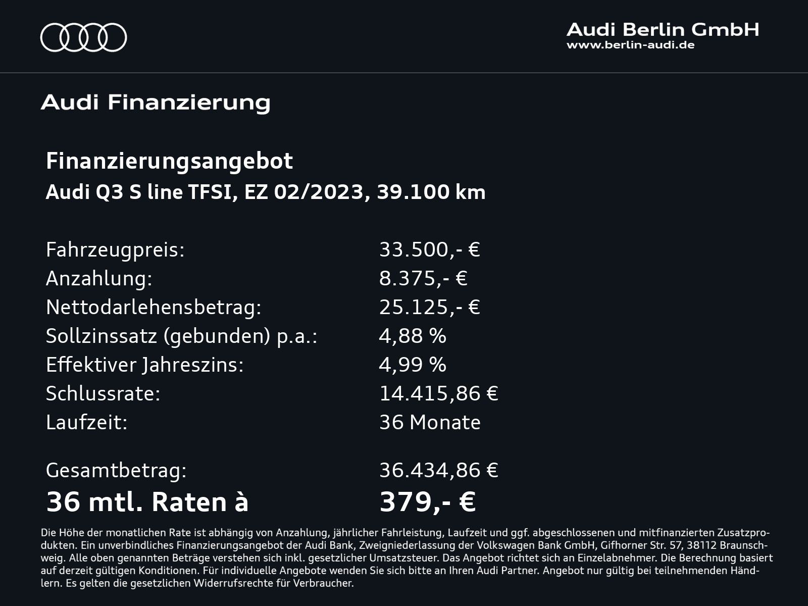 Audi Q3 S line 35 TFSI S tr. AHK PDC NAVI VIRTUAL foto 4