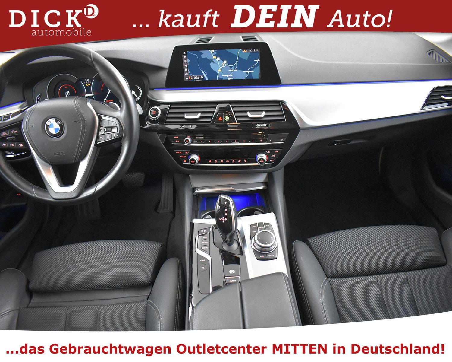 BMW 530e Aut Sport Line MEMO+LED+SHZ+KAM+HUD+ACC+AHK - Image 8