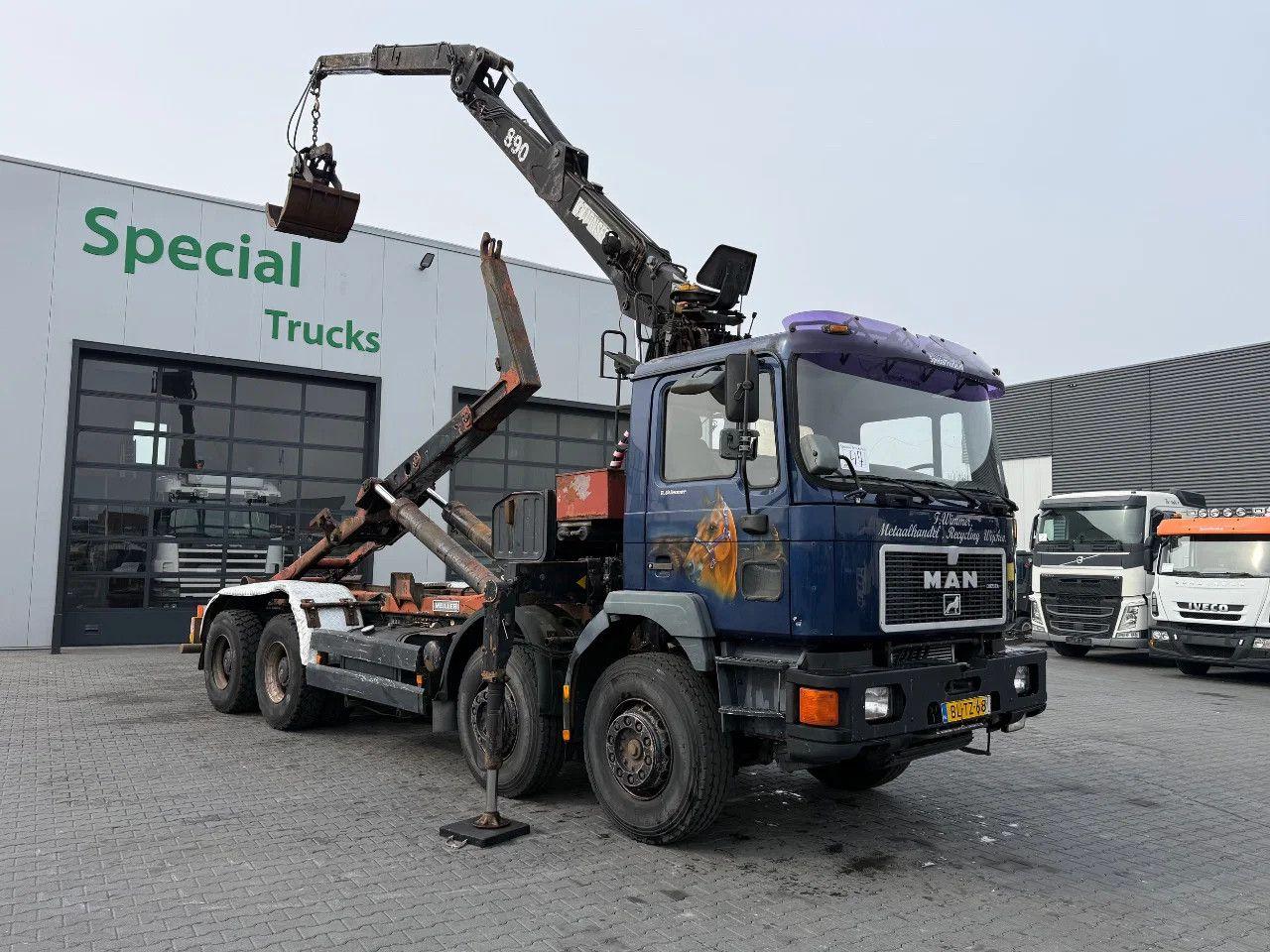 MAN 35.403 8x4 Jonsered 890 + Meiler RK 22.60 S