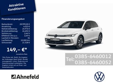 Volkswagen Leasingangebot: Volkswagen Golf VIII 2.0 TDI Goal DSG