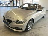 BMW 420d Aut. Cabrio*Individual*Luxury Line*27TKM* - silberne BMW 420