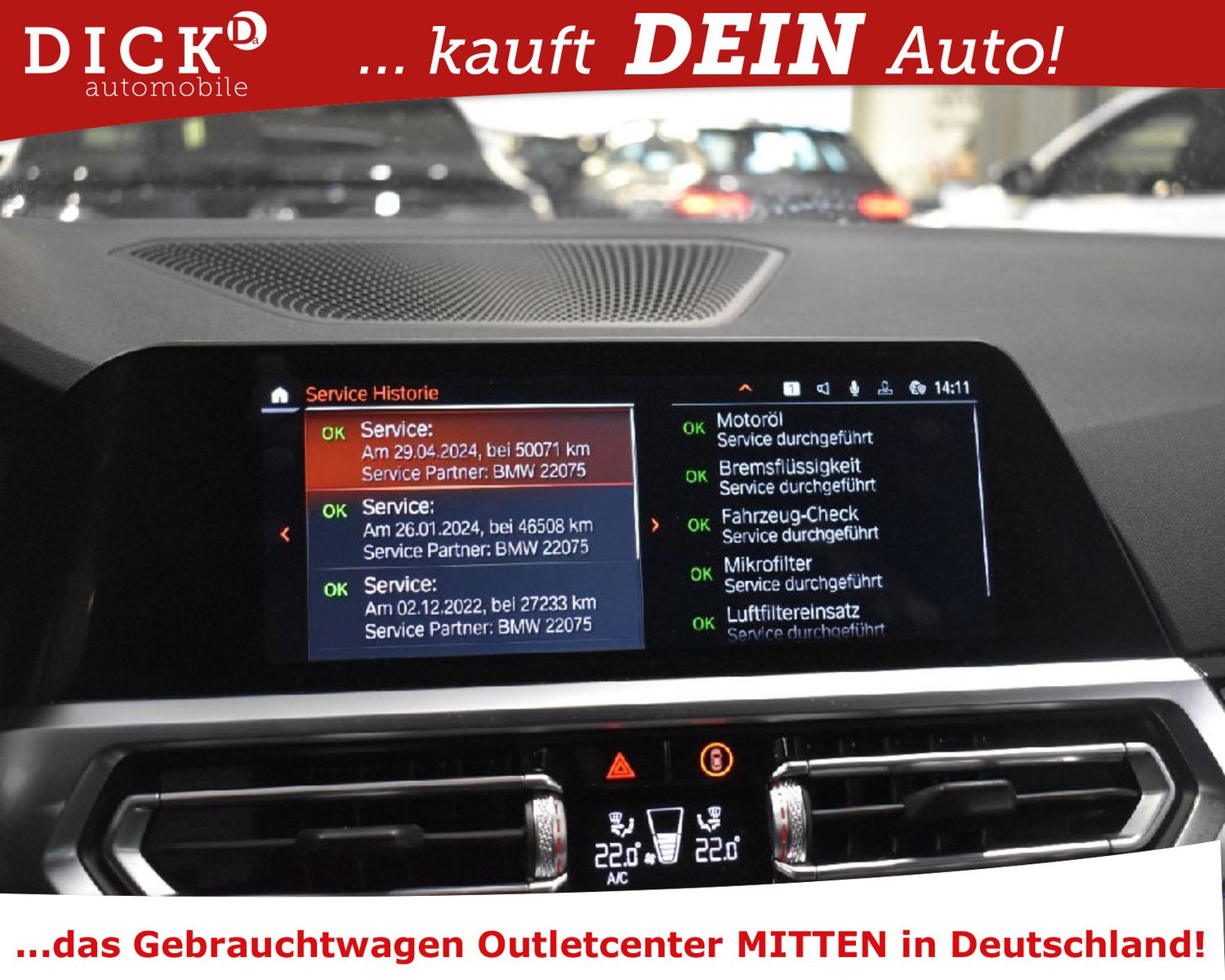 Fahrzeugabbildung BMW 318d T Aut. LED/VIRTU/HIFI/ACC/STANDHZ/AHK/8Fa