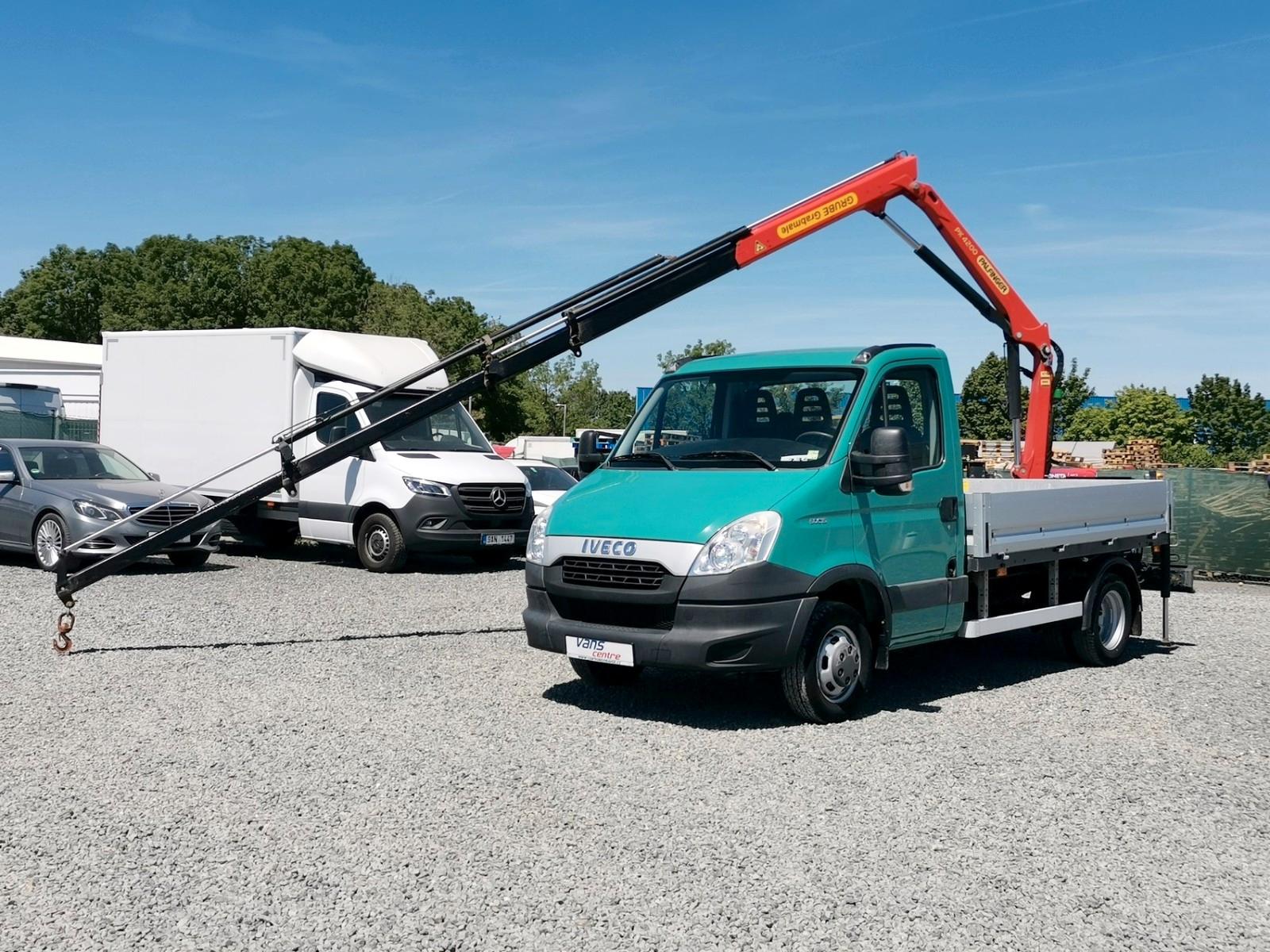 Iveco Daily 50C15 PRITSCHE 2,8M/ KRAN 9,7M/ 990kg.max
