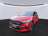 Skoda ENYAQ 80 SPORTLINE/21Z/CRYSTAL/MTRX/ACC/PANO/360 - rote Skoda Enyaq
