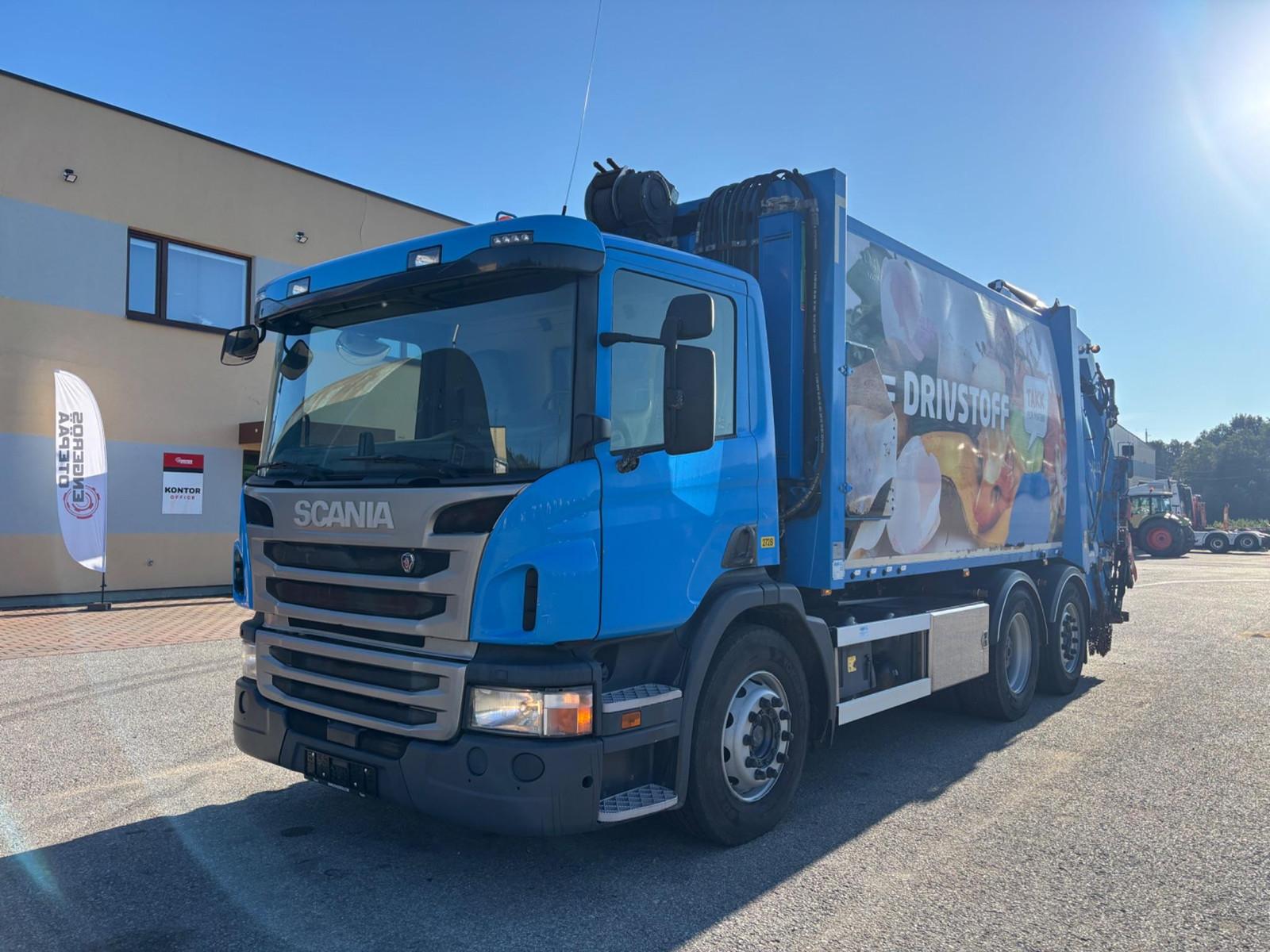 Scania P320 6x2*4 EURO6 + JOAB PRESS 20.8m³ + WINCH