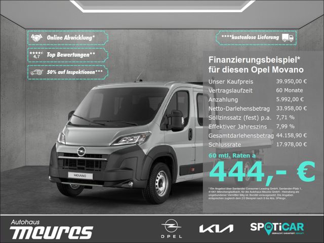 Opel Movano C Pritschenwagen DOKA 3.5t verstärkt L4 A