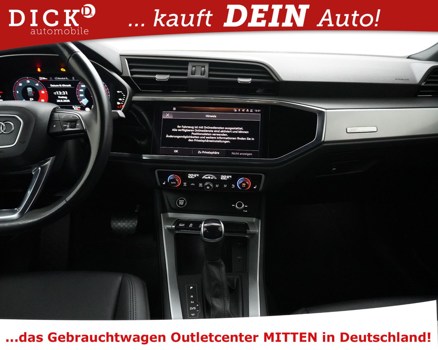 Fahrzeugabbildung Audi Q3 35d S-Tr. Advanc VIRTU+LEDER+SHZ+NAV+KAM+LED+