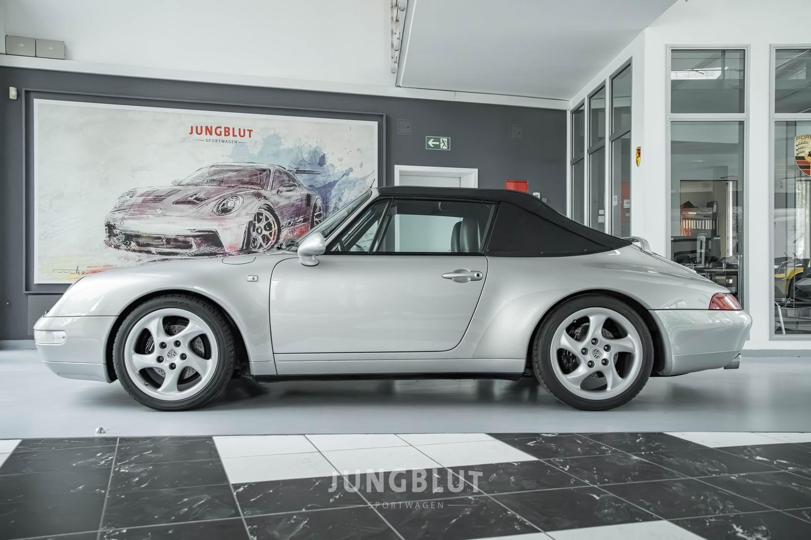 Porsche 993 Carrera Cabriolet, Tiptr. Deut. Auslieferung