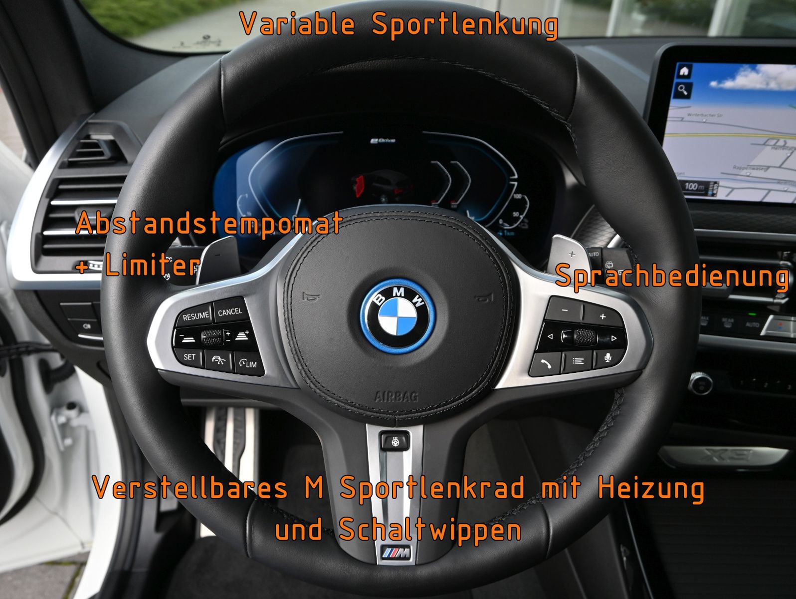 Fahrzeugabbildung BMW X3 xDr30e M SPORT °ACC°AHK°HUD°LASER°360°LC-PROF