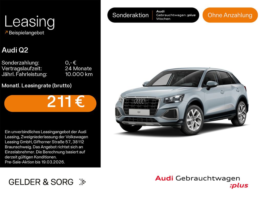 Audi Q2 35 TFSI advanced Matrix*AHK*Standh.*