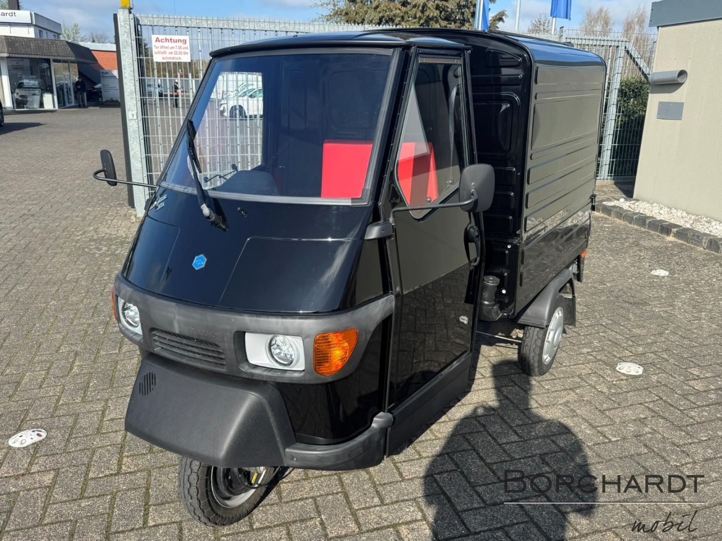 Piaggio APE 50 Kasten*sofort*Lieferung mögl.*Schwarz*