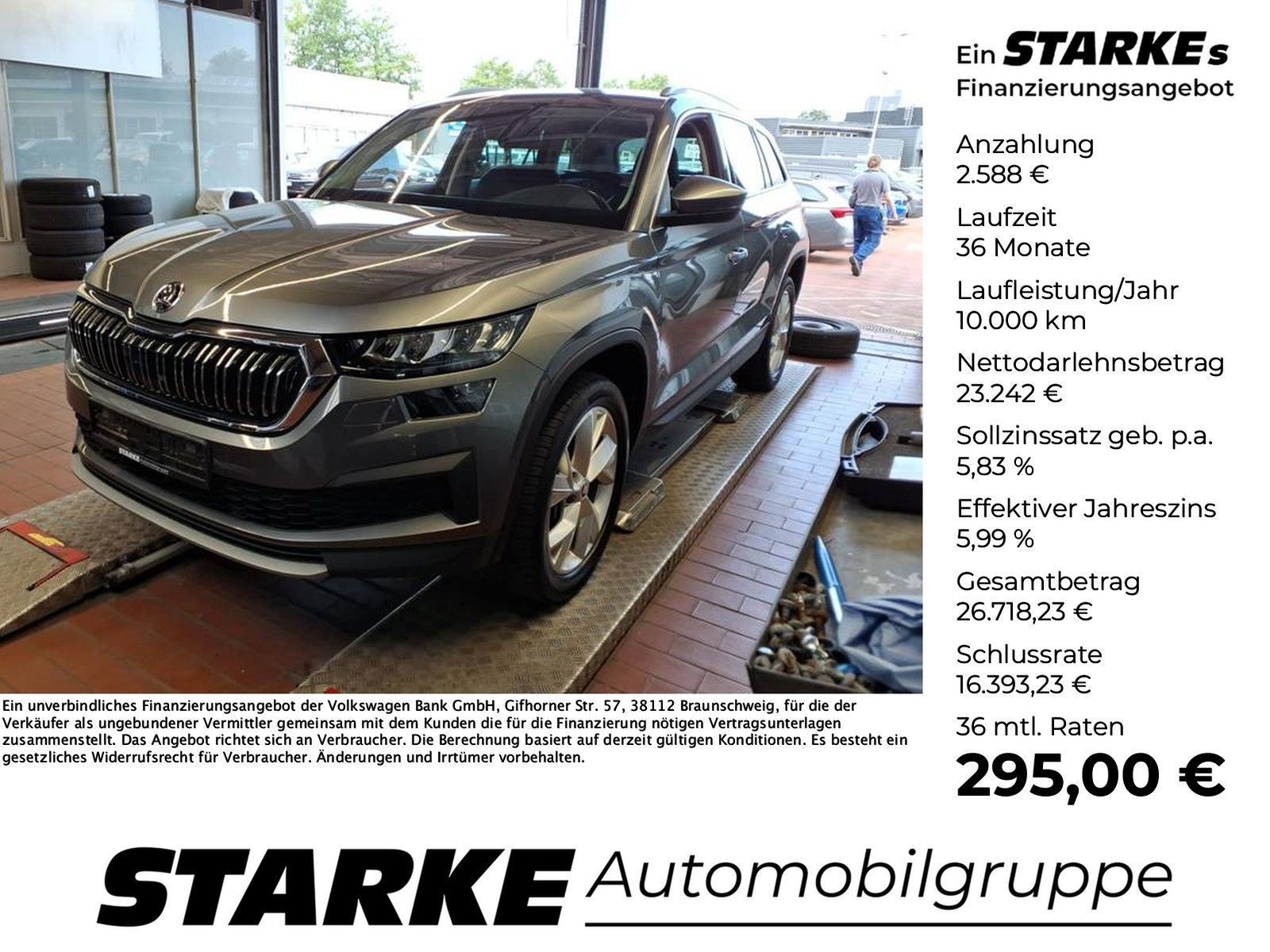 Skoda Kodiaq 2.0 TDI DSG Style 7-Sitzer  AHK Navi LED 