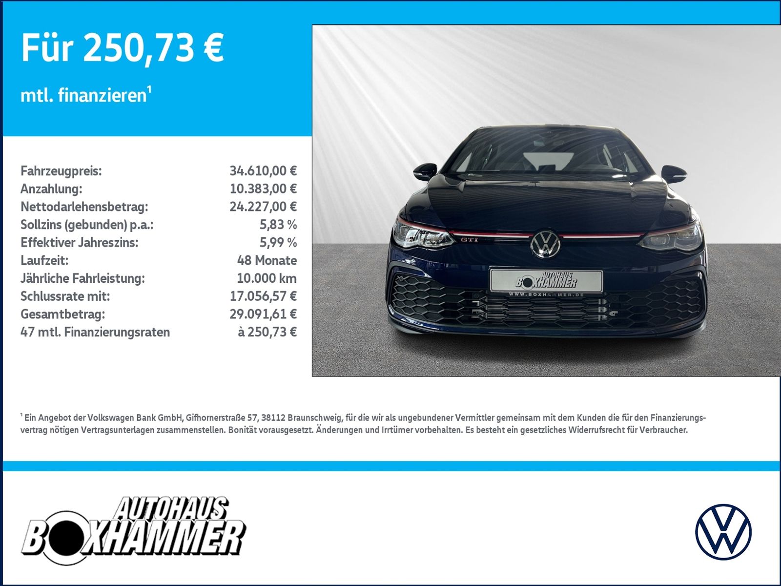 Volkswagen Golf VIII 2,0 TSI DSG GTI NAVI IQ.LIGHT RÜCK.KA foto 3