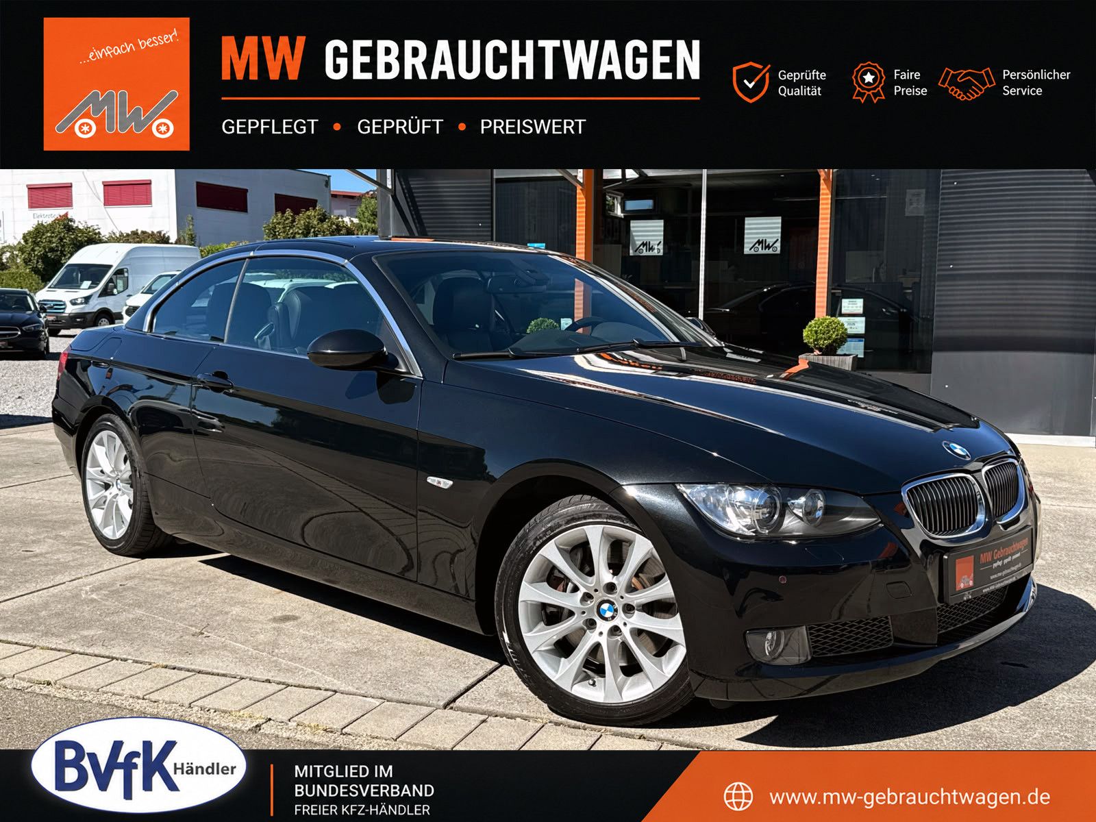 Fahrzeugabbildung BMW 335i E93 Cabrio Automatik PDC SHZ MEMORY NAV BT