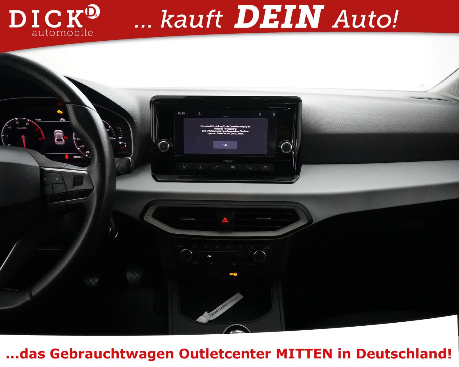 Fahrzeugabbildung SEAT Ibiza 1.0 TSI Style >NAVI+VIRTU+KAMER+LED+APPLE+