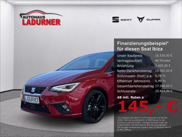 Ibiza FR Pro Black Edition 1.0 TSI *Navi/LED/PDC