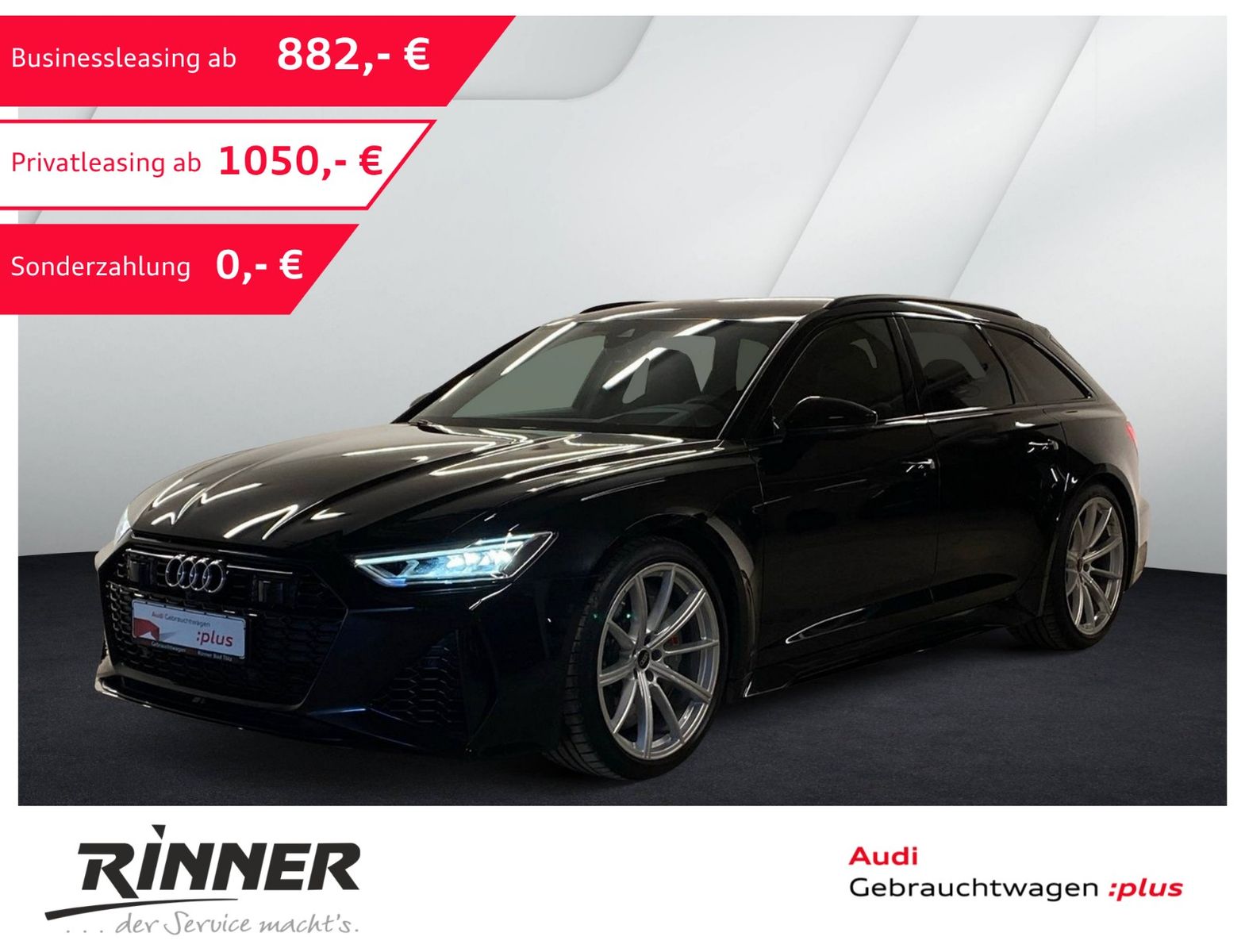 Audi RS6 Avant 305 km/h+Standh.+HUD+RS-Dynamik plus