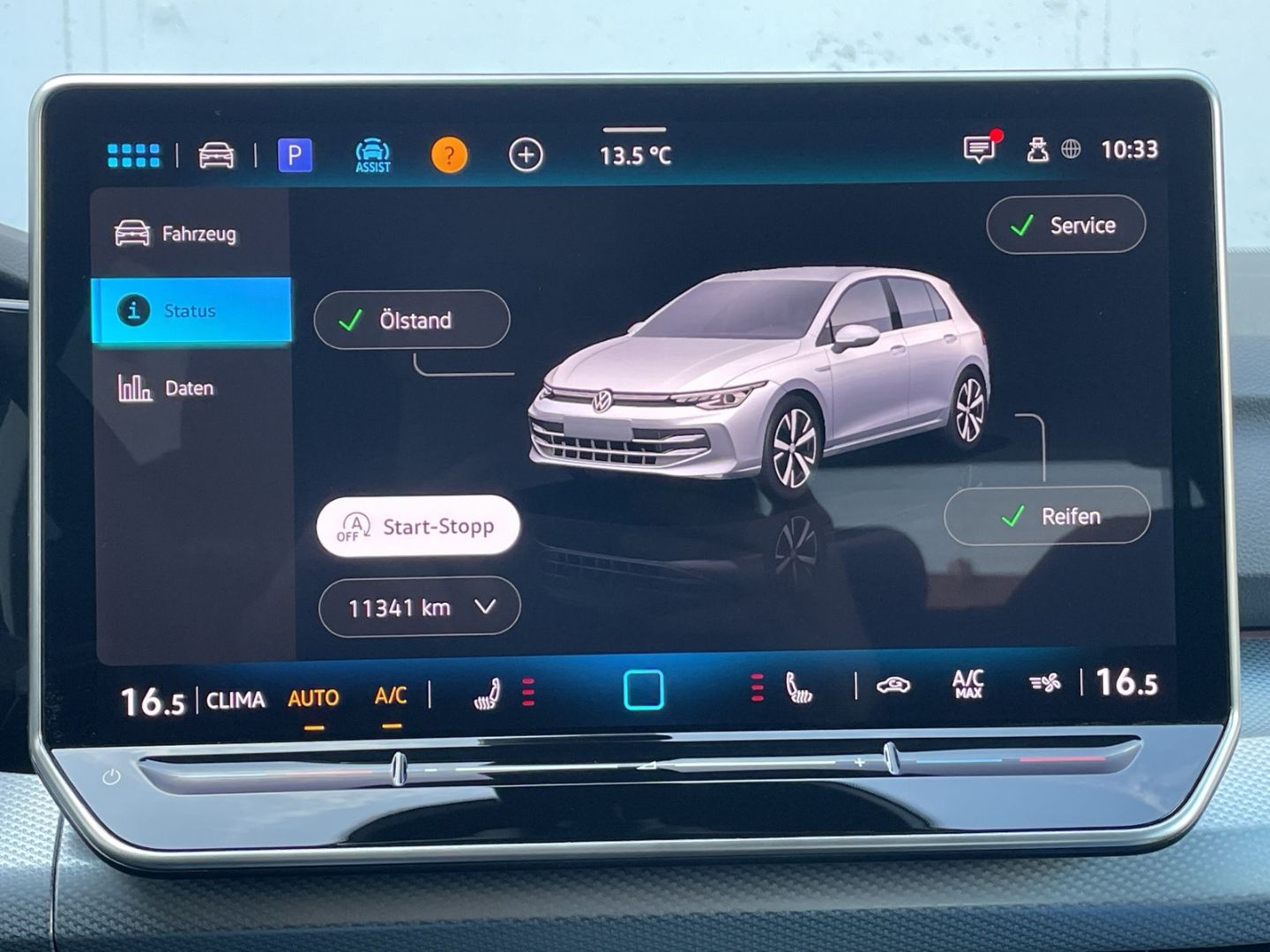 Golf VIII 1.5 eTSI DSG Energy AHK/Kamera/ACC/Nav