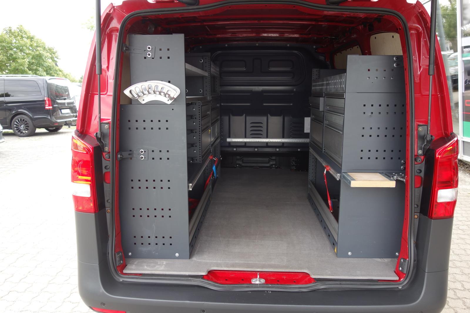 Mercedes-Benz Vito 110 CDI Kasten Kompakt WERKSTATT-REGALE/PDC, миниатюра 10